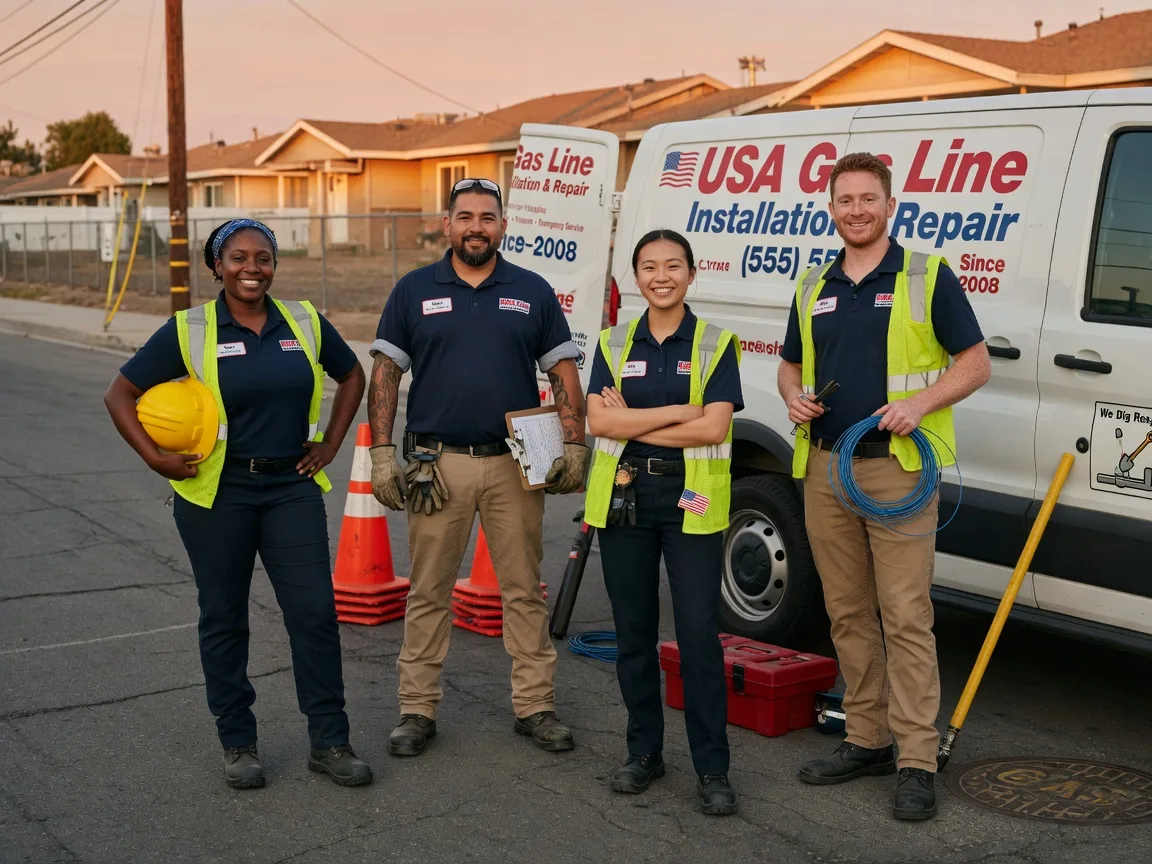Gas Line Installation company in Kopperl, TX